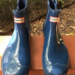 Hunter ankle rainboots size 10 US/EU42